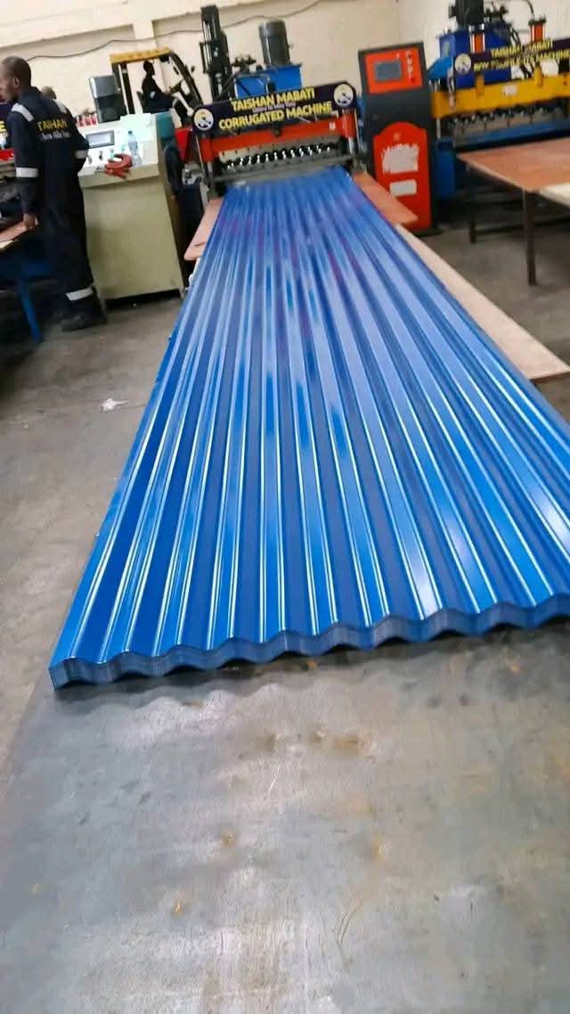 Corrugated Glossy Mabati Sheets